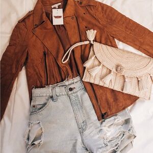 Suede tan jacket